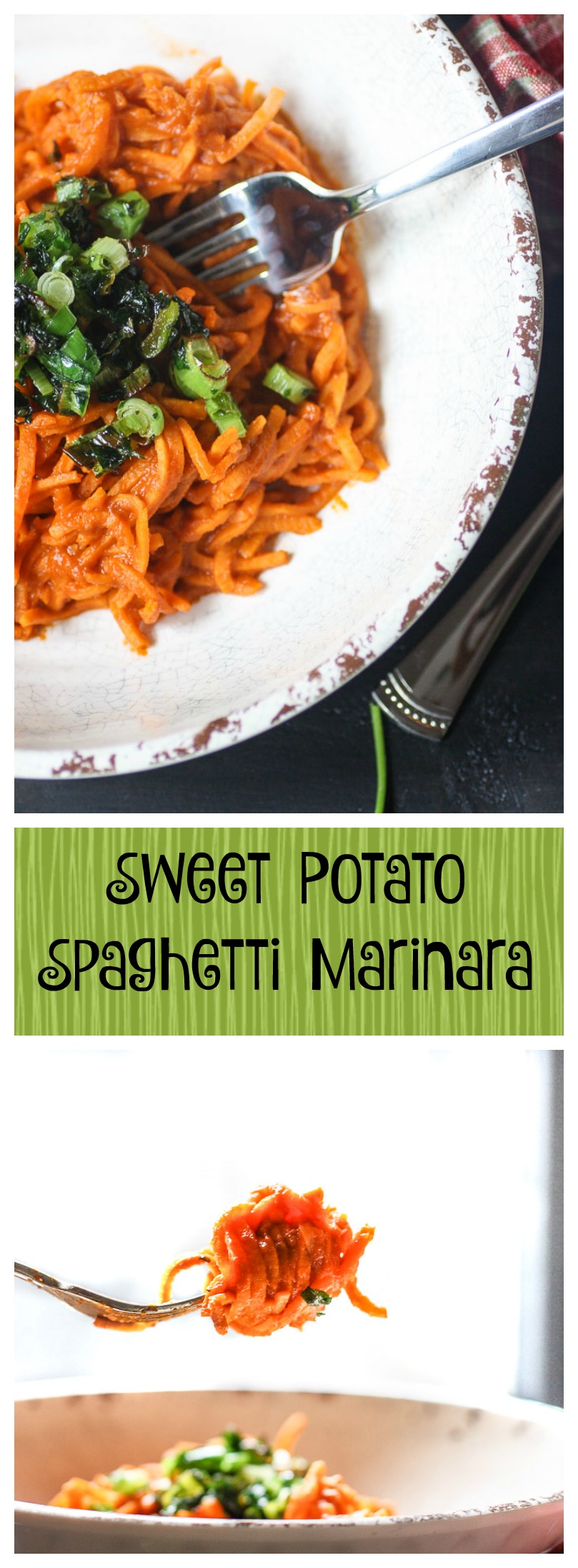 sweet potato spaghetti marinara