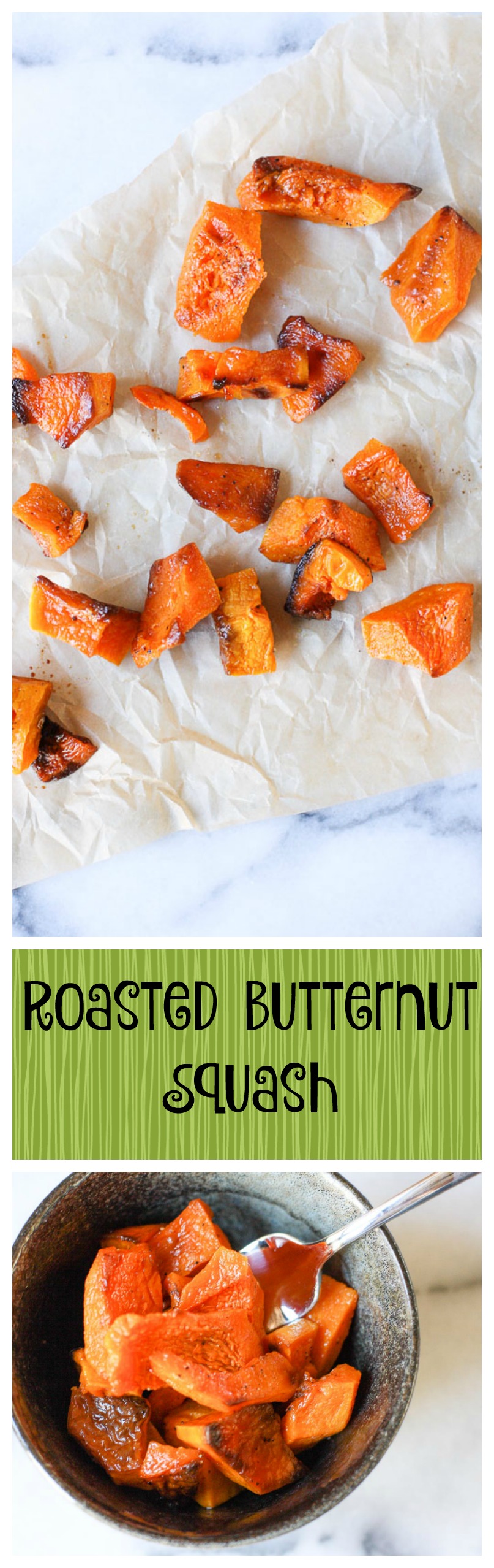 simple roasted butternut squash