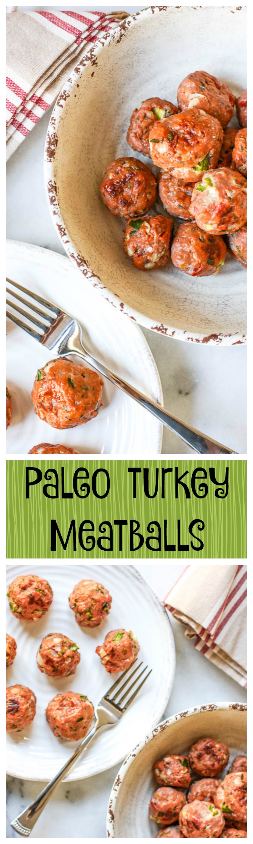 paleo turkey meatballs