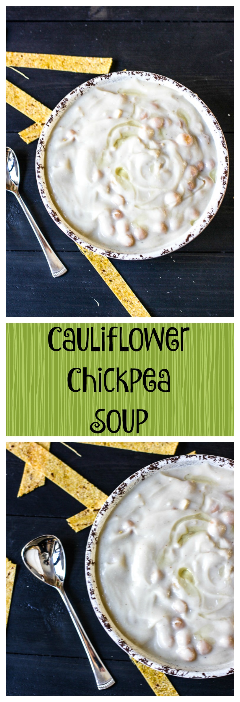 cauliflower chickpea soup