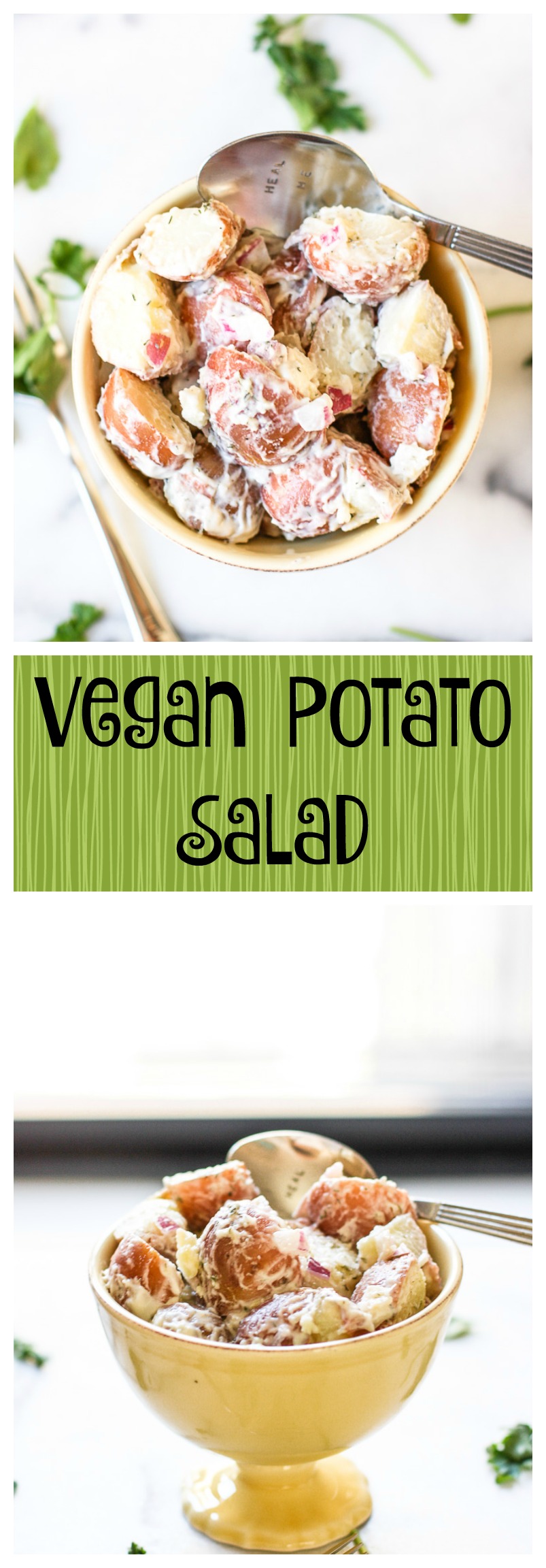 4 ingredient vegan potato salad